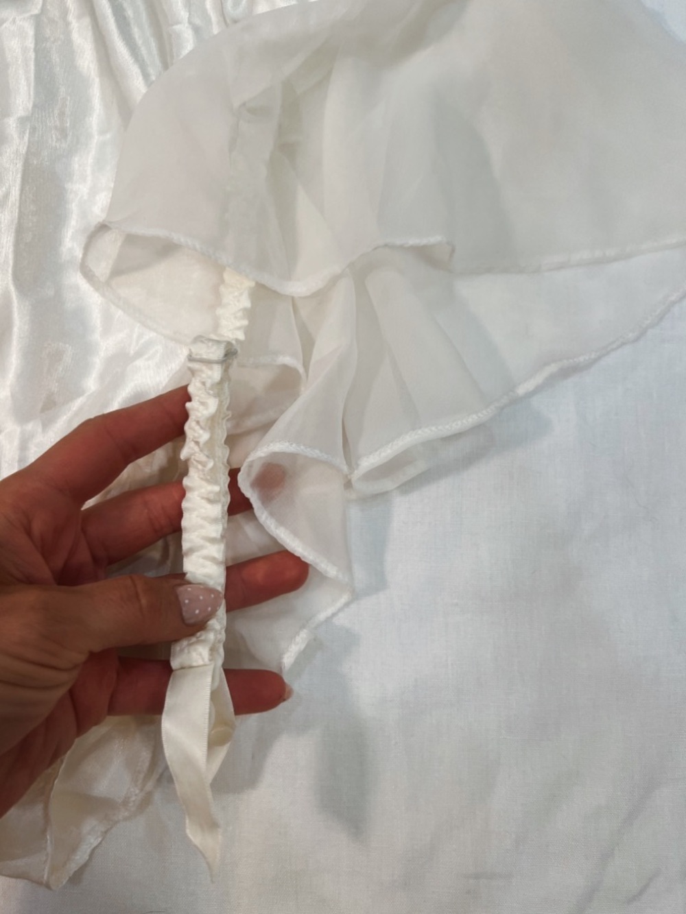 Vintage Bridal Victoria Secret High Waist Garter Belt Lingerie - Picture 13 of 16